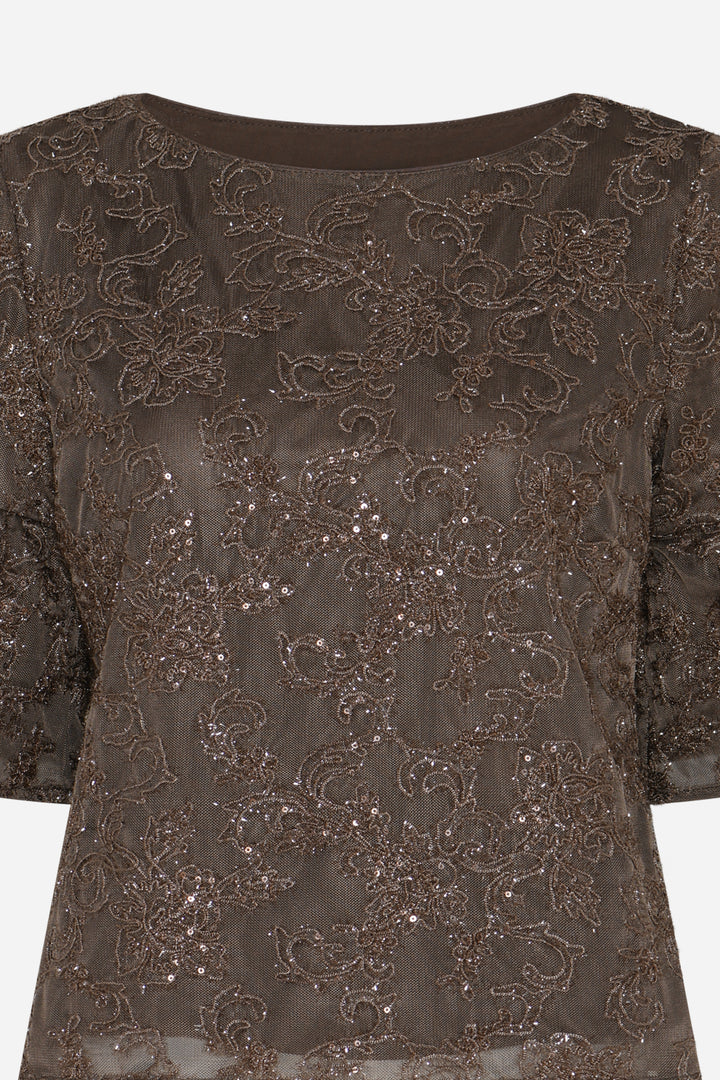 Bruuns Bazaar Women PholidoBBCarlie bluse Bluser Brown