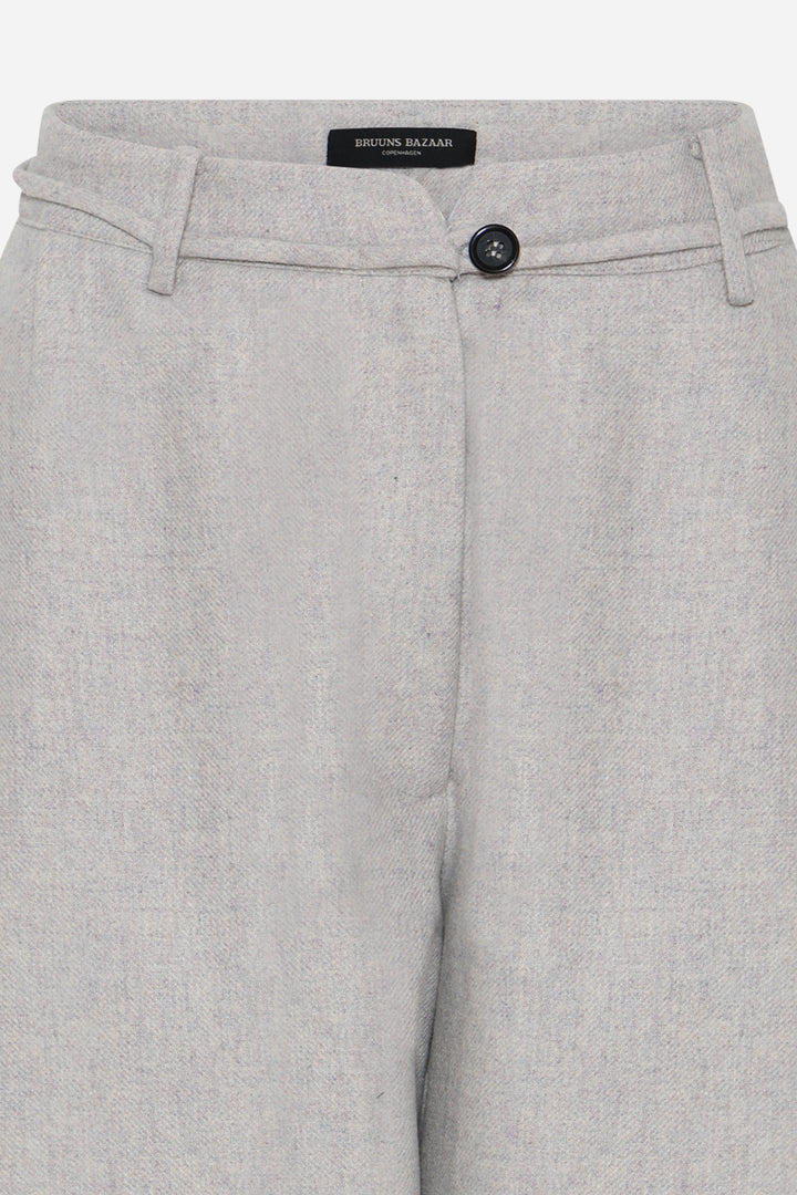 Bruuns Bazaar Women PhorbeBBJonat bukser Bukser Light grey melange