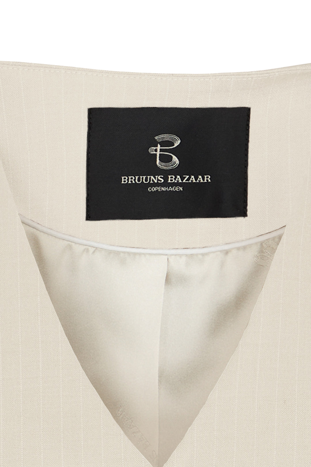 Bruuns Bazaar Women PinBBBielle waistcoat Blazer Beige