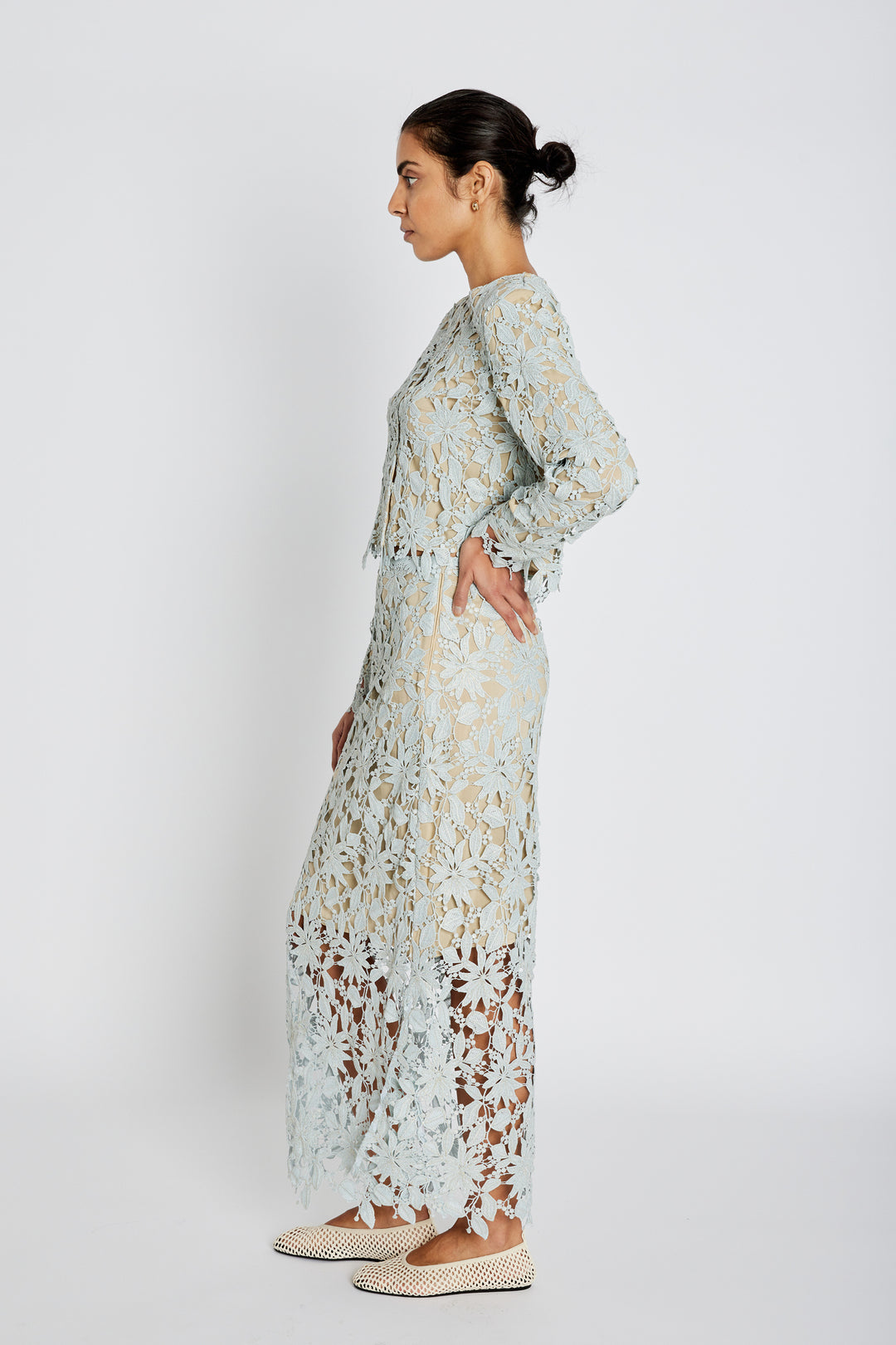 Bruuns Bazaar Women PinangaBBJoani nederdel Nederdele Light blue