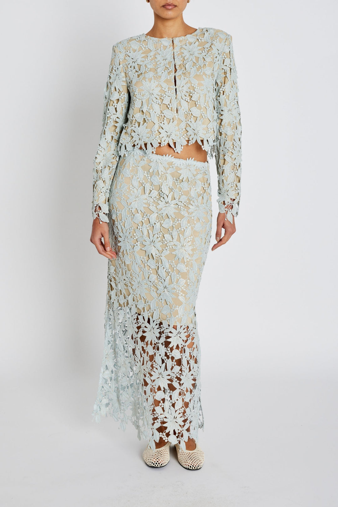 Bruuns Bazaar Women PinangaBBToqa jakke Blazere Light blue