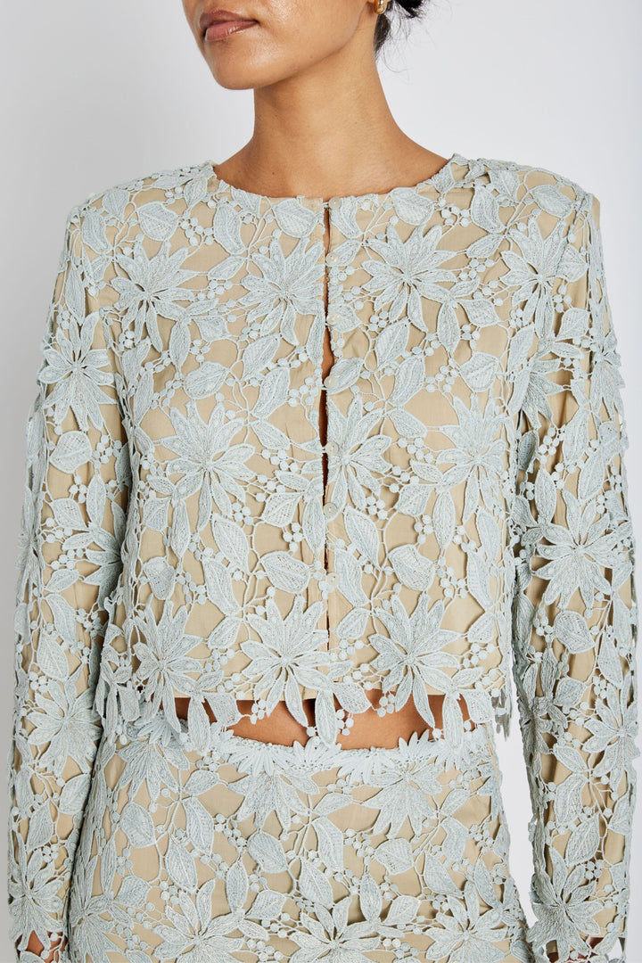 Bruuns Bazaar Women PinangaBBToqa jakke Blazere Light blue