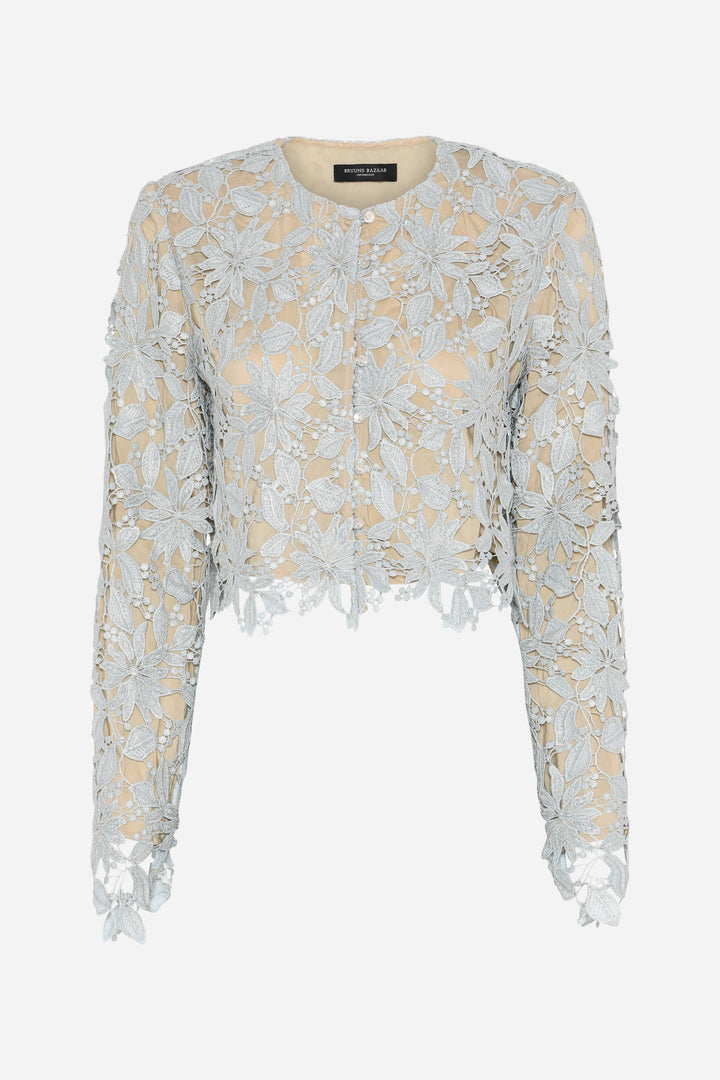 Bruuns Bazaar Women PinangaBBToqa jakke Blazere Light blue