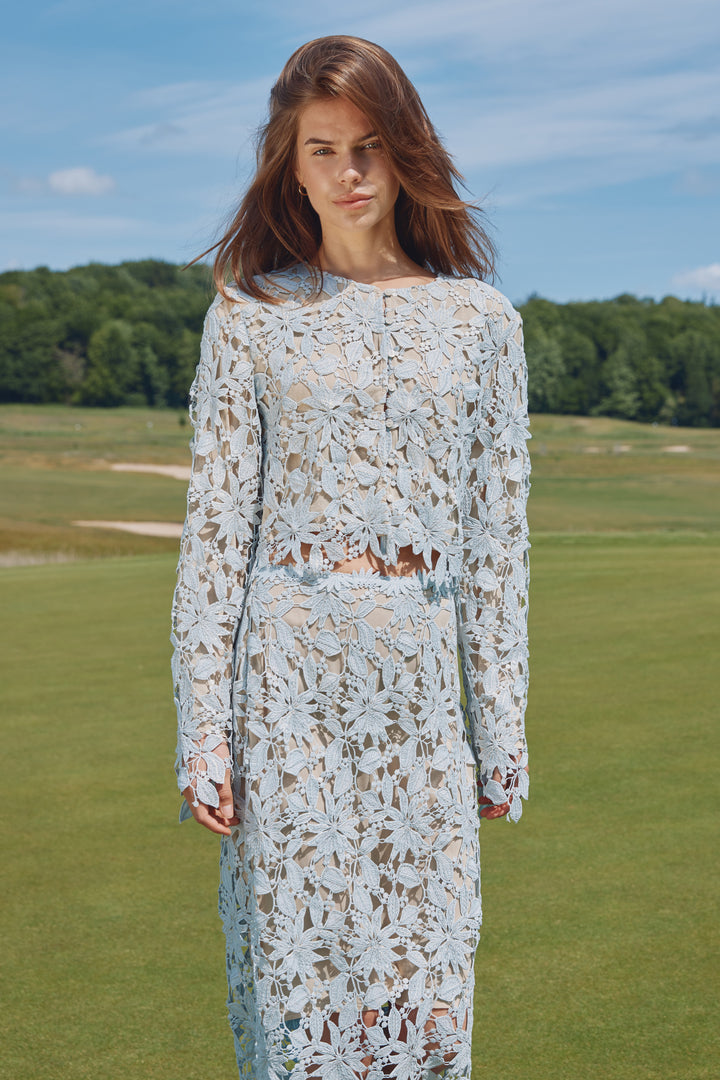 Bruuns Bazaar Women PinangaBBToqa jakke Blazere Light blue