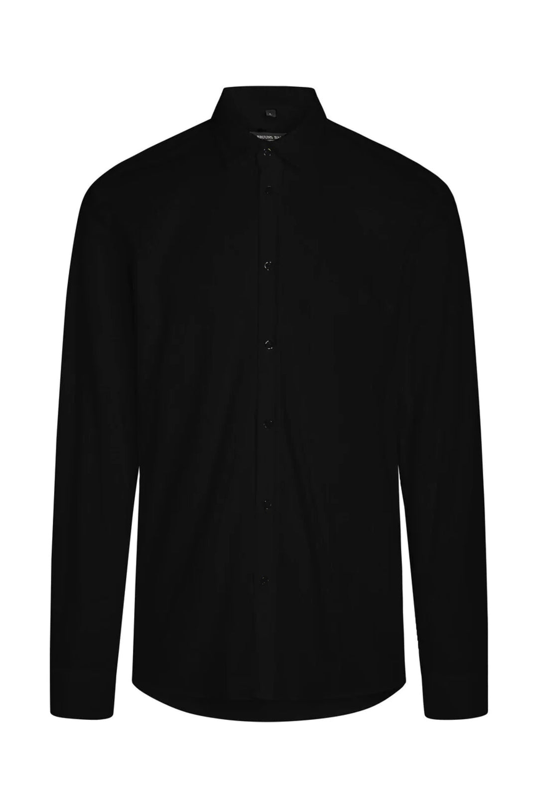 Bruuns Bazaar Men PiqueBBNorman shirt Shirts Black