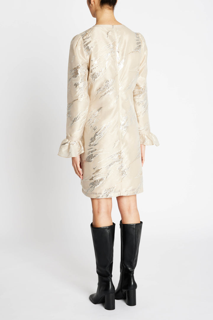 Bruuns Bazaar Women PlantagoBBTheni kjole Kjoler Light Gold