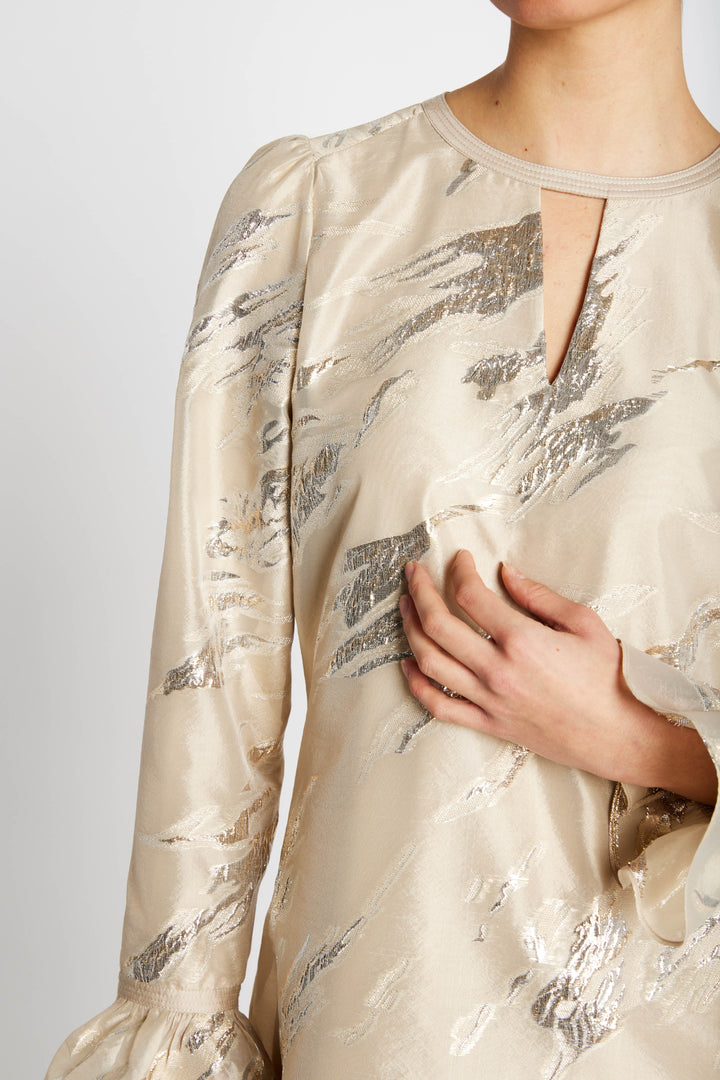 Bruuns Bazaar Women PlantagoBBTheni kjole Kjoler Light Gold