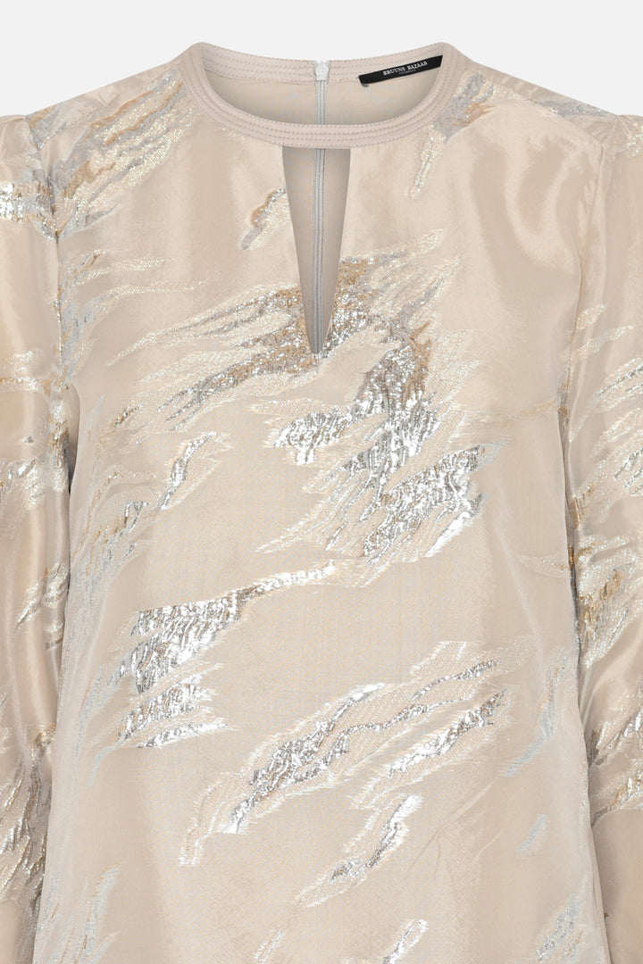Bruuns Bazaar Women PlantagoBBTheni kjole Kjoler Light Gold
