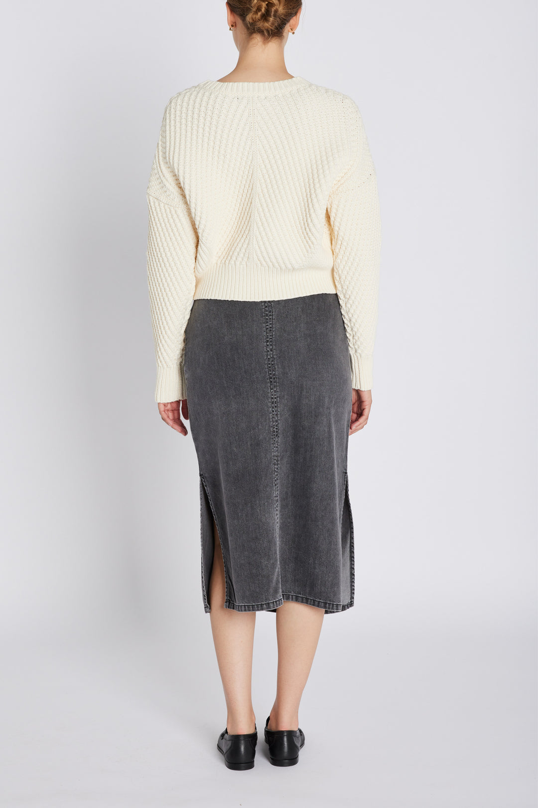 Bruuns Bazaar Women PlatieBBEmmi nederdel Nederdele Grey denim