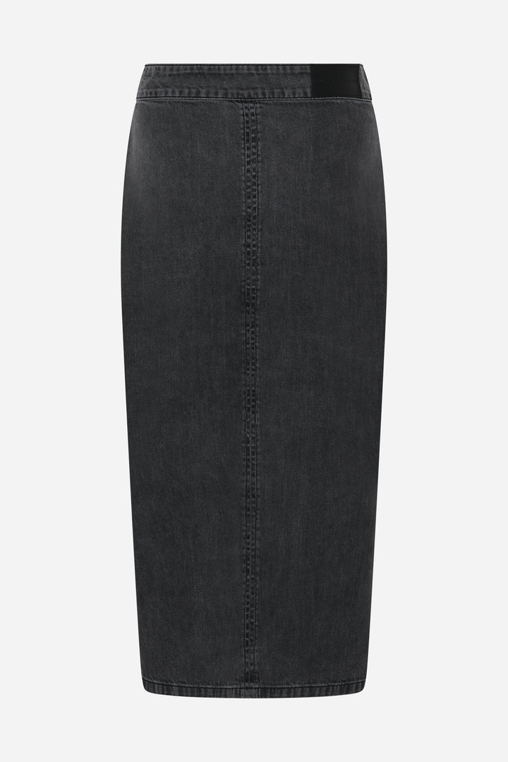 Bruuns Bazaar Women PlatieBBEmmi nederdel Nederdele Grey denim