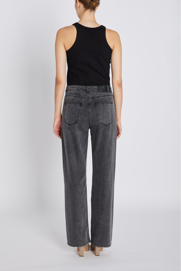 Bruuns Bazaar Women PlatieBBLoose bukser Bukser Grey denim
