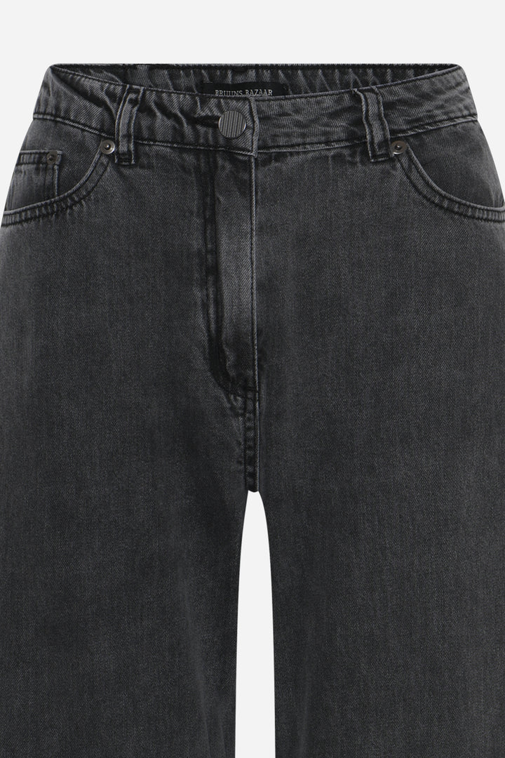 Bruuns Bazaar Women PlatieBBLoose bukser Bukser Grey denim