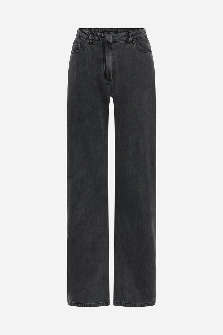 Bruuns Bazaar Women PlatieBBLoose bukser Bukser Grey denim