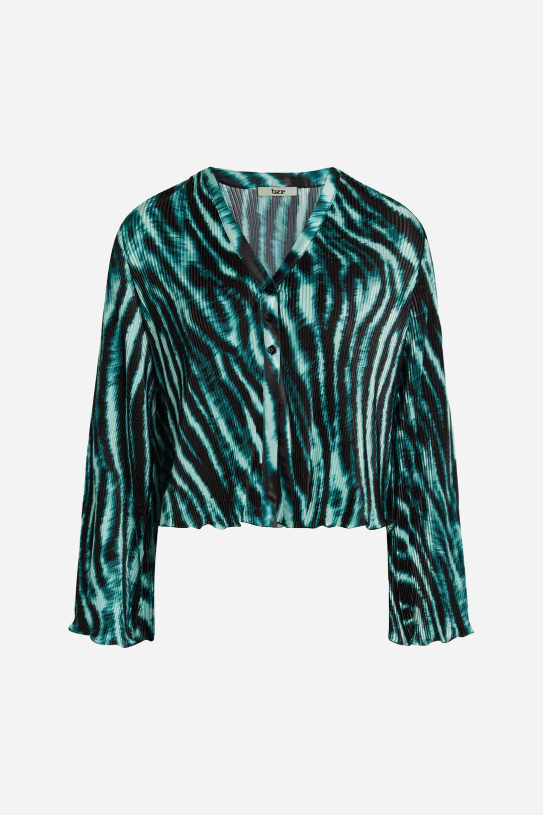 BZR PleataBZRella shirt Skjorter Teal Green