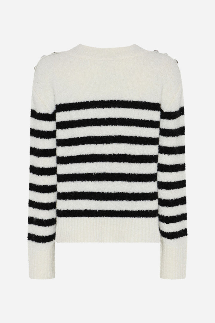 Bruuns Bazaar Women PompomBBAddie strik Strik Snow white / black