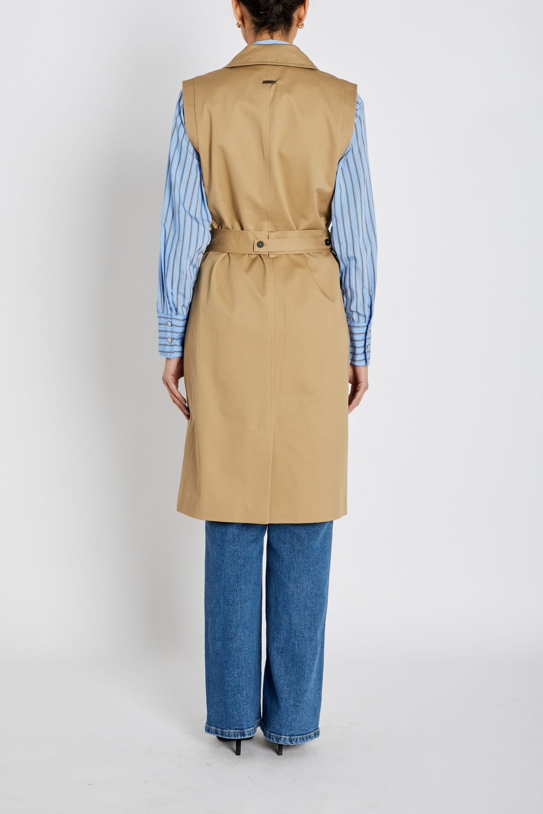 Bruuns Bazaar Women PonapeaBBTabina vest Overtøj Camel