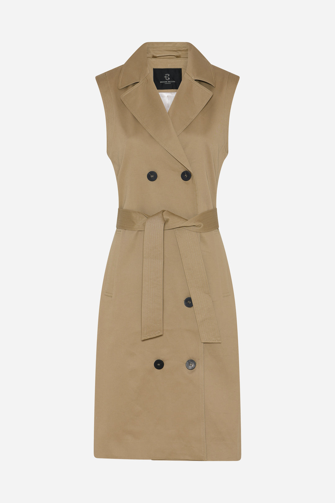 Bruuns Bazaar Women PonapeaBBTabina vest Overtøj Camel