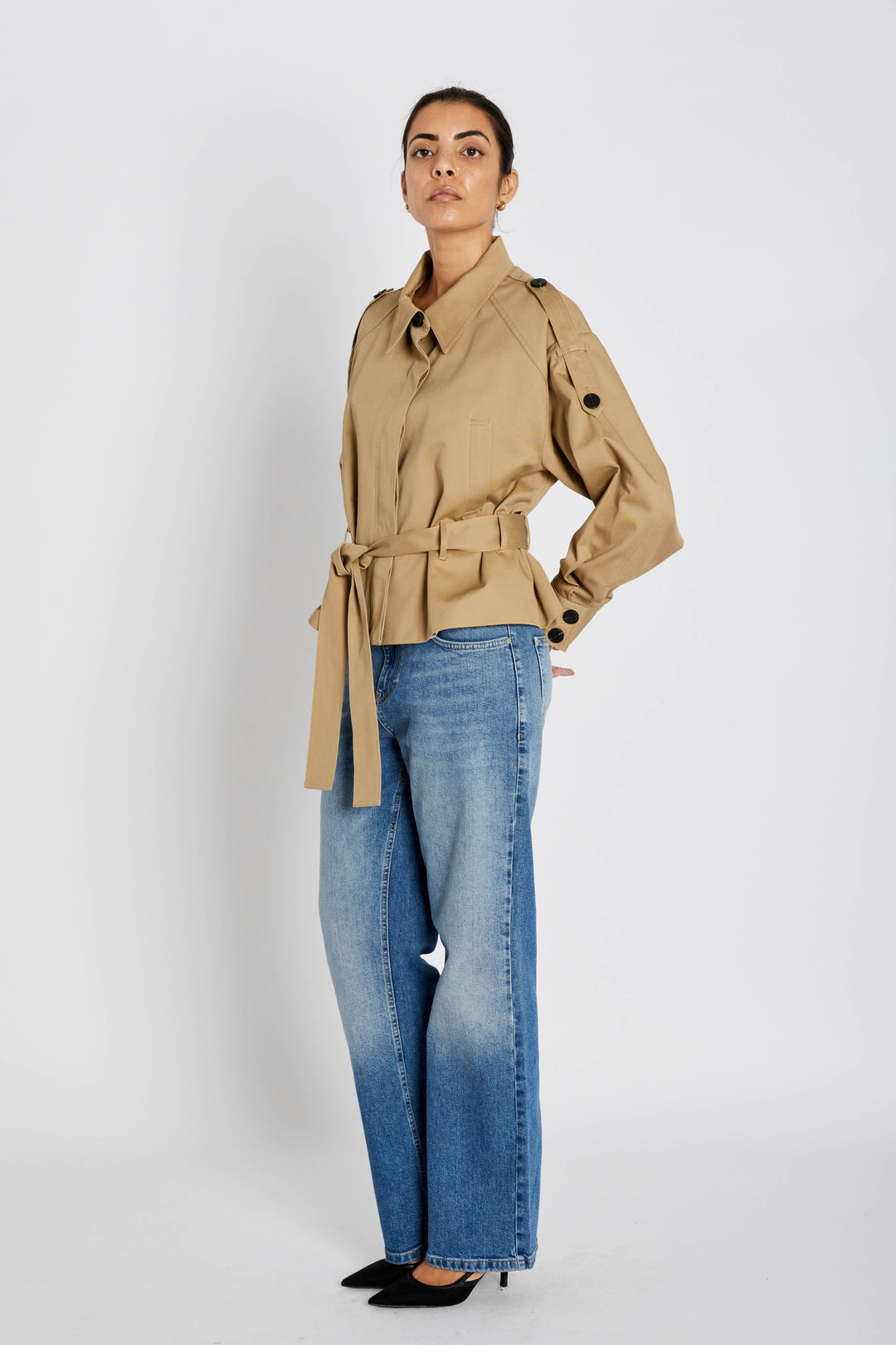 Bruuns Bazaar Women PonapeaBBTillia jakke Overtøj Camel