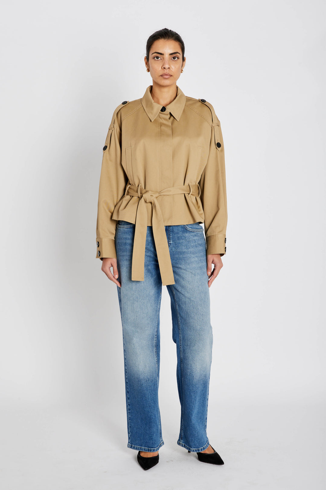 Bruuns Bazaar Women PonapeaBBTillia jakke Overtøj Camel