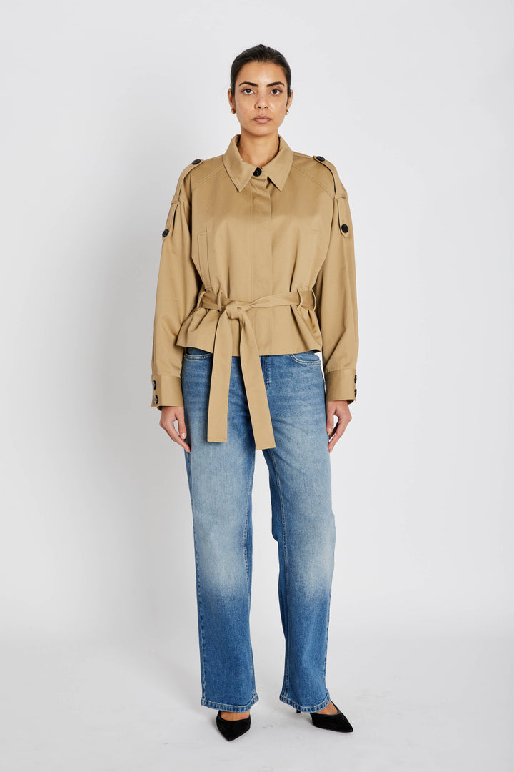 Bruuns Bazaar Women PonapeaBBTillia jakke Overtøj Camel