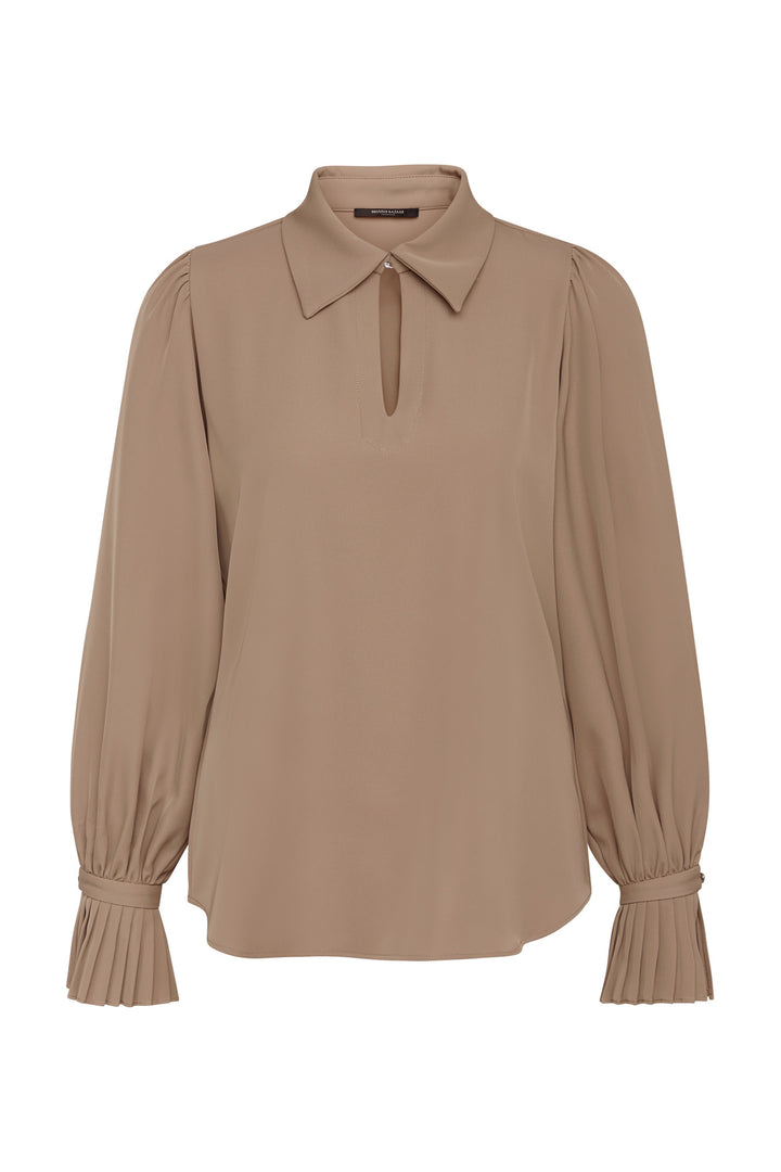 Bruuns Bazaar Women RatumaBBAddy blouse Bluser Roasted Grey Khaki