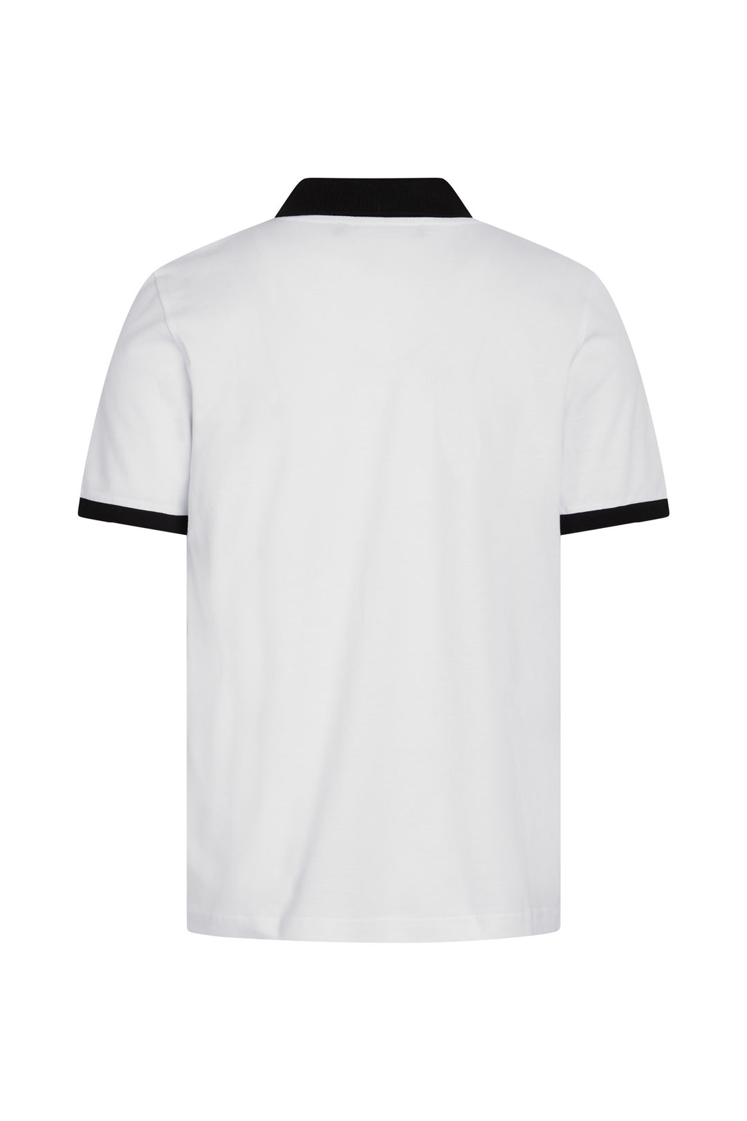 Bruuns Bazaar Men RaulBBGonzales logo polo T-shirts White/Black