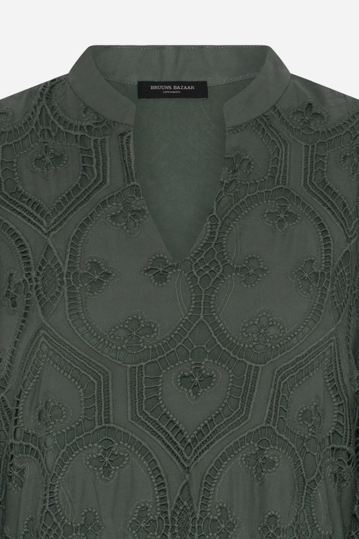 Bruuns Bazaar Women RaveneaBBUresal dress Kjoler Sweet Green