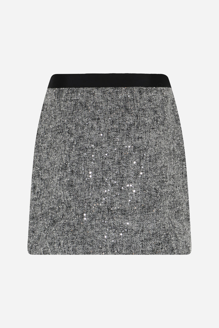 Bruuns Bazaar Women RhytisBBJoanina nederdel Nederdele Grey Melange