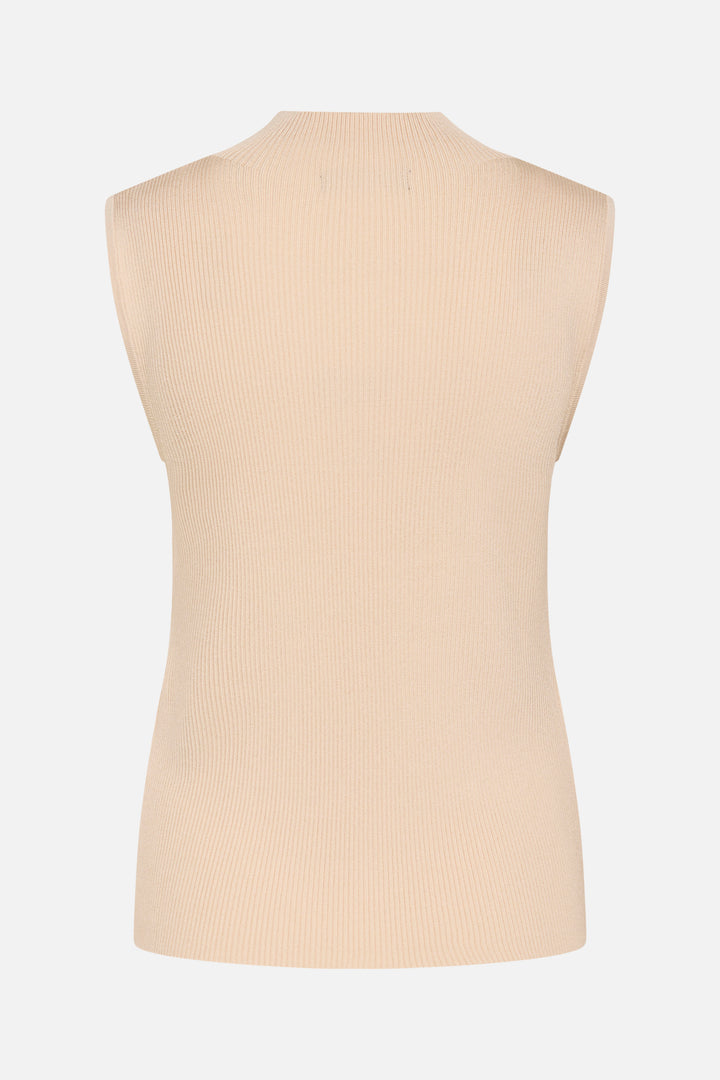Bruuns Bazaar Women RiversBBAditi knit top Strik White Cap