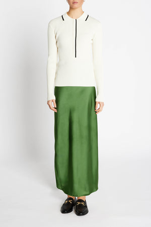 Bruuns Bazaar Women RiversBBJohania knit blouse Strik Snow White