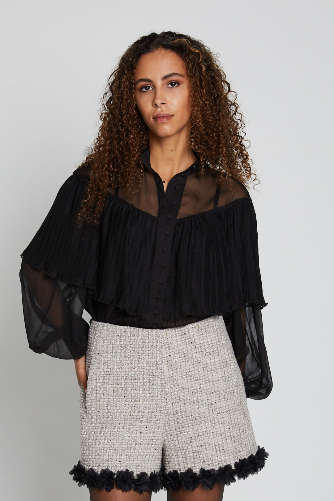 Bruuns Bazaar Women RosaliBBMeasi skjorte Skjorter Black