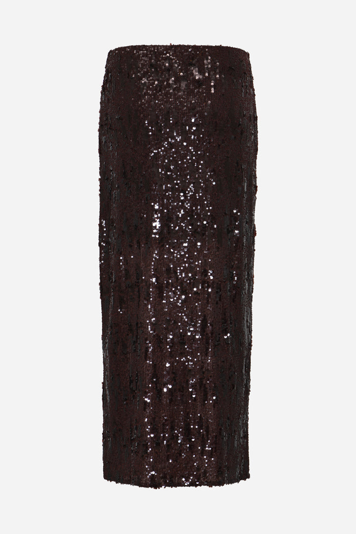 Bruuns Bazaar Women RoystoneaBBNelle nederdel Nederdele Burgundy
