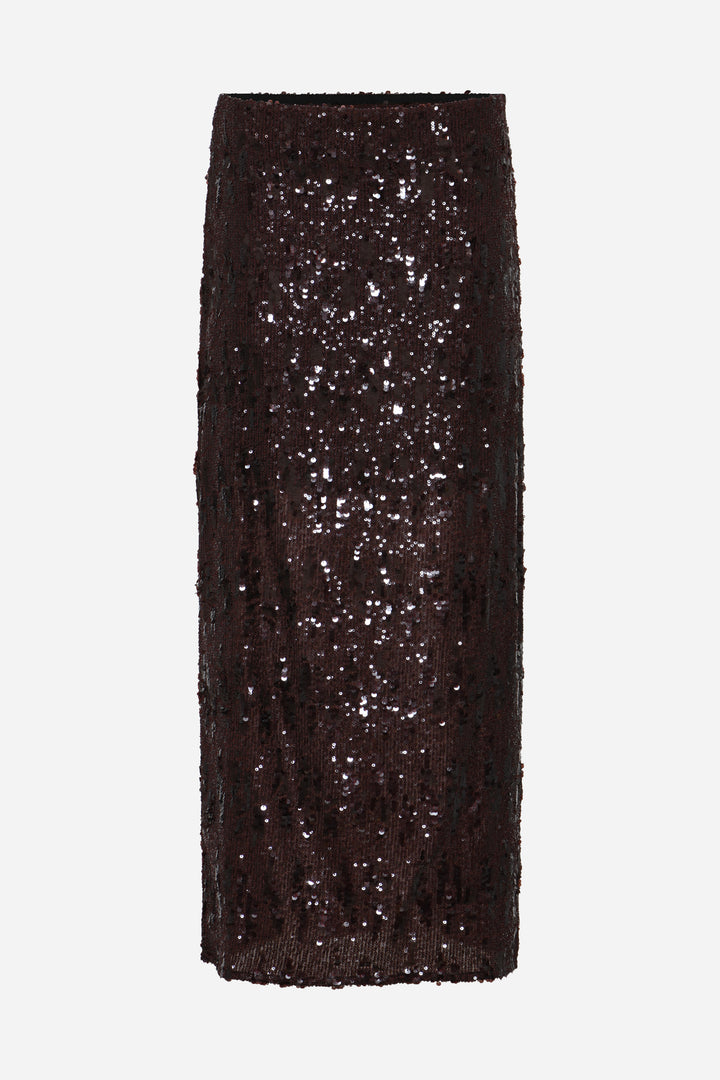 Bruuns Bazaar Women RoystoneaBBNelle nederdel Nederdele Burgundy