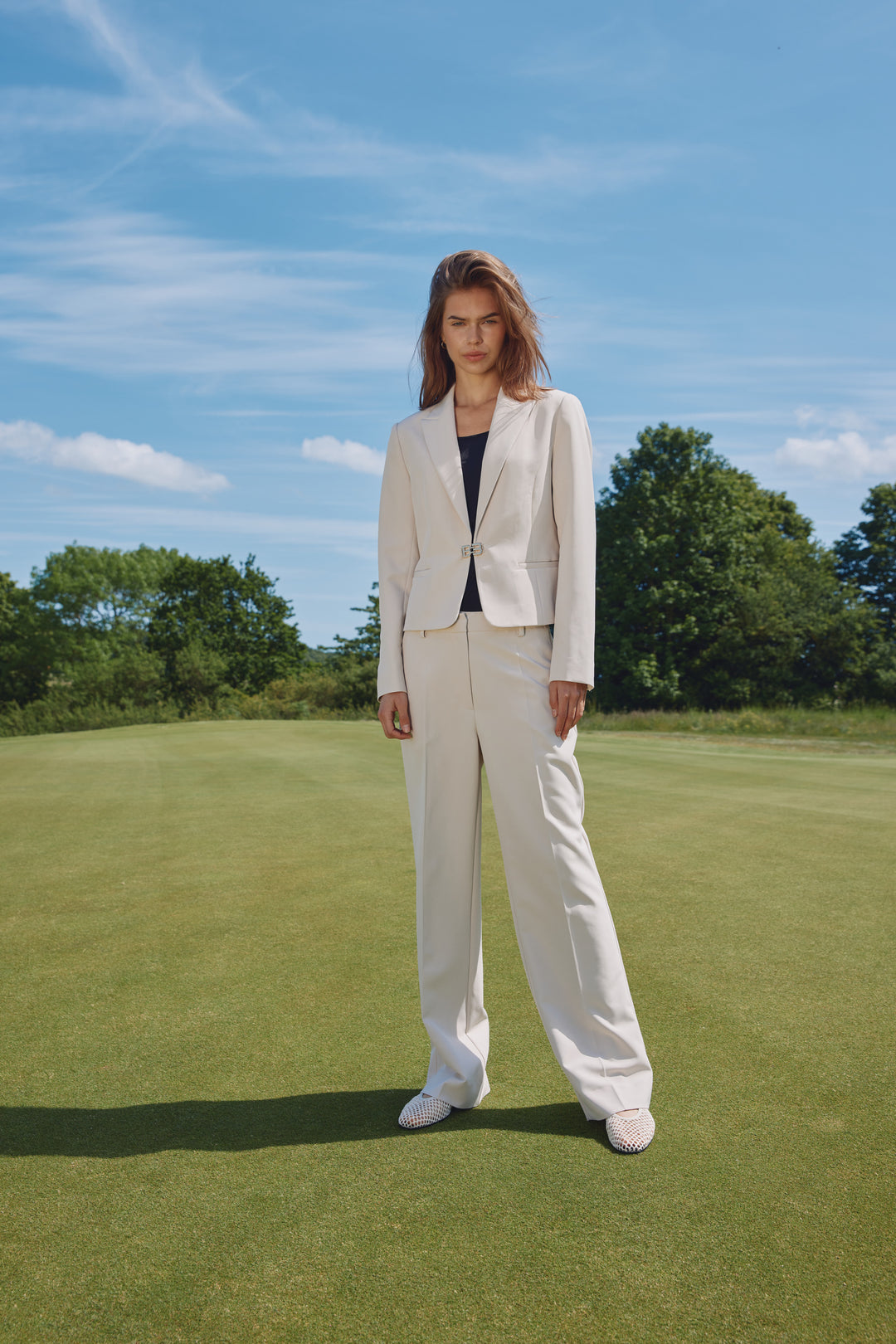 Bruuns Bazaar Women RubySusBBAcelia blazer Blazere Moonbeam