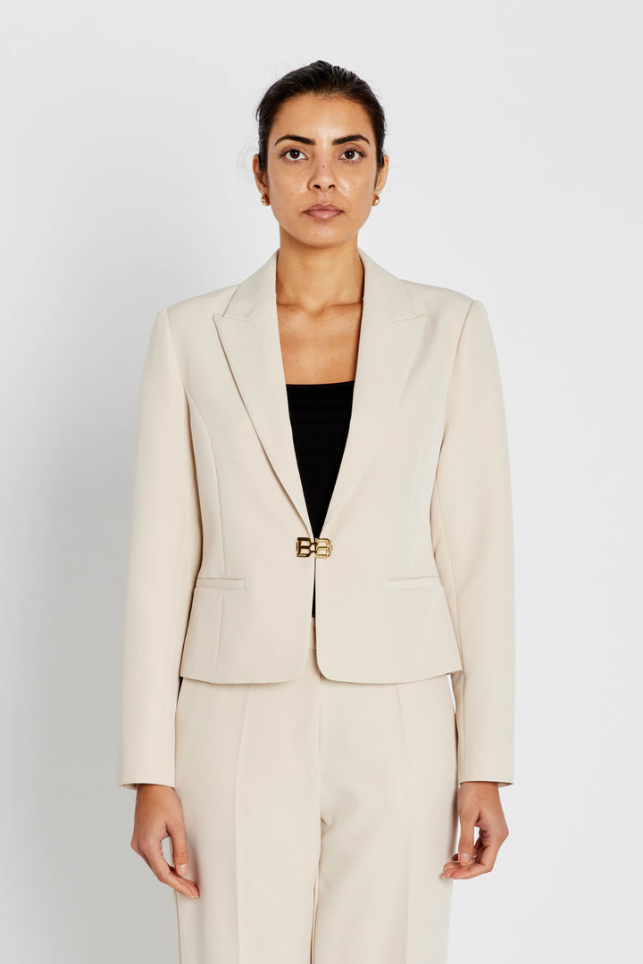 Bruuns Bazaar Women RubySusBBAcelia blazer Blazere Moonbeam
