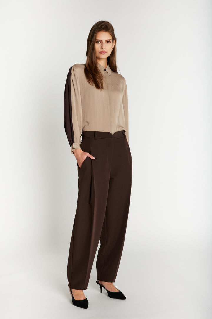 Bruuns Bazaar Women RubySusBBJonat bukser Bukser Dark Brown