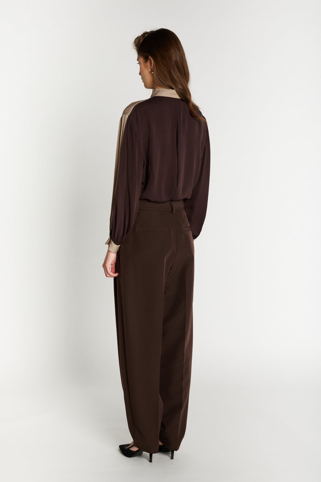 Bruuns Bazaar Women RubySusBBJonat bukser Bukser Dark Brown