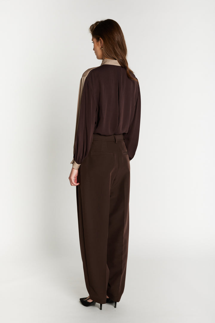 Bruuns Bazaar Women RubySusBBJonat bukser Bukser Dark Brown