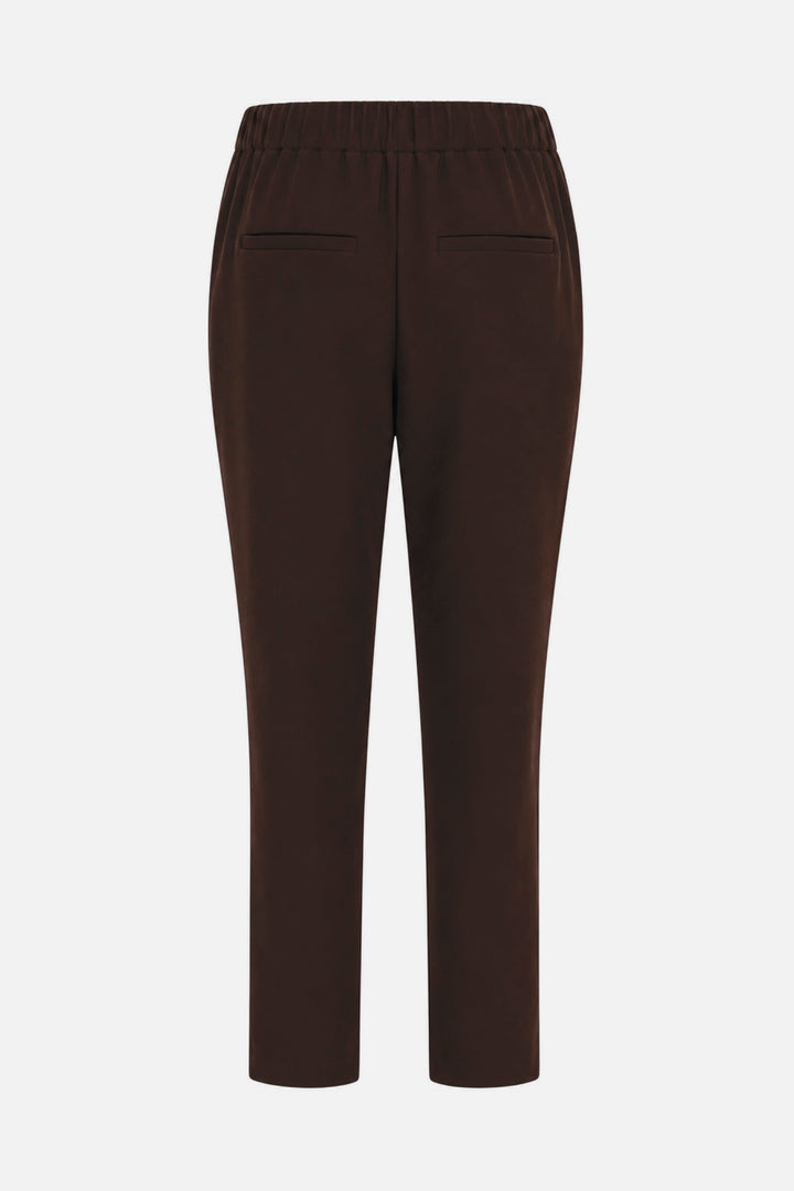 Bruuns Bazaar Women RubySusBBLiwa pants Bukser Dark Brown