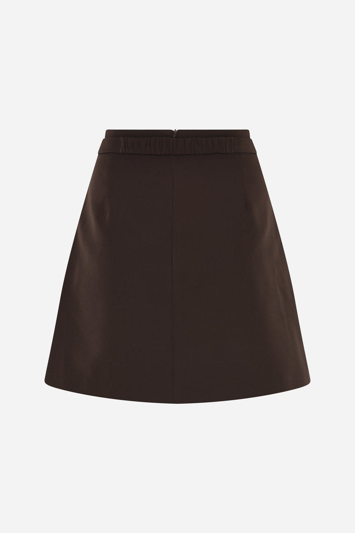 Bruuns Bazaar Women RubySusBBOenne nederdel Nederdele Dark Brown