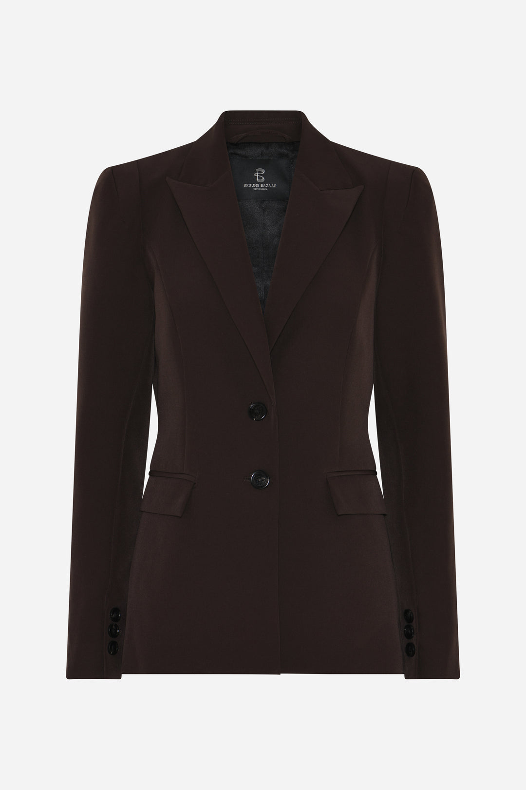 Bruuns Bazaar Women RubySusBBSora blazer Blazere Dark Brown