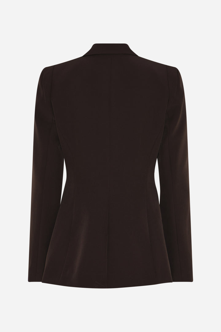 Bruuns Bazaar Women RubySusBBSora blazer Blazere Dark Brown