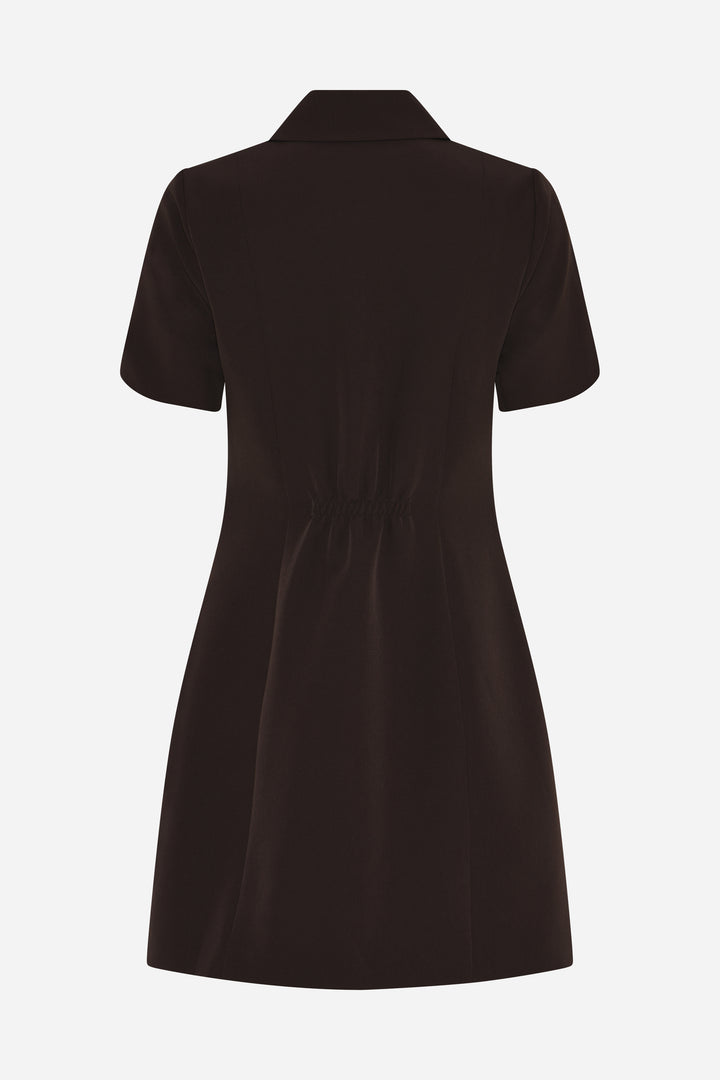Bruuns Bazaar Women RubySusBBZendia kjole Kjoler Dark Brown