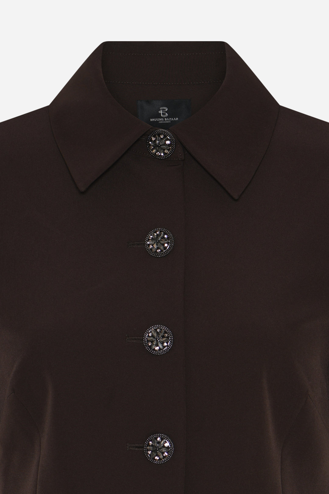 Bruuns Bazaar Women RubySusBBZendia kjole Kjoler Dark Brown