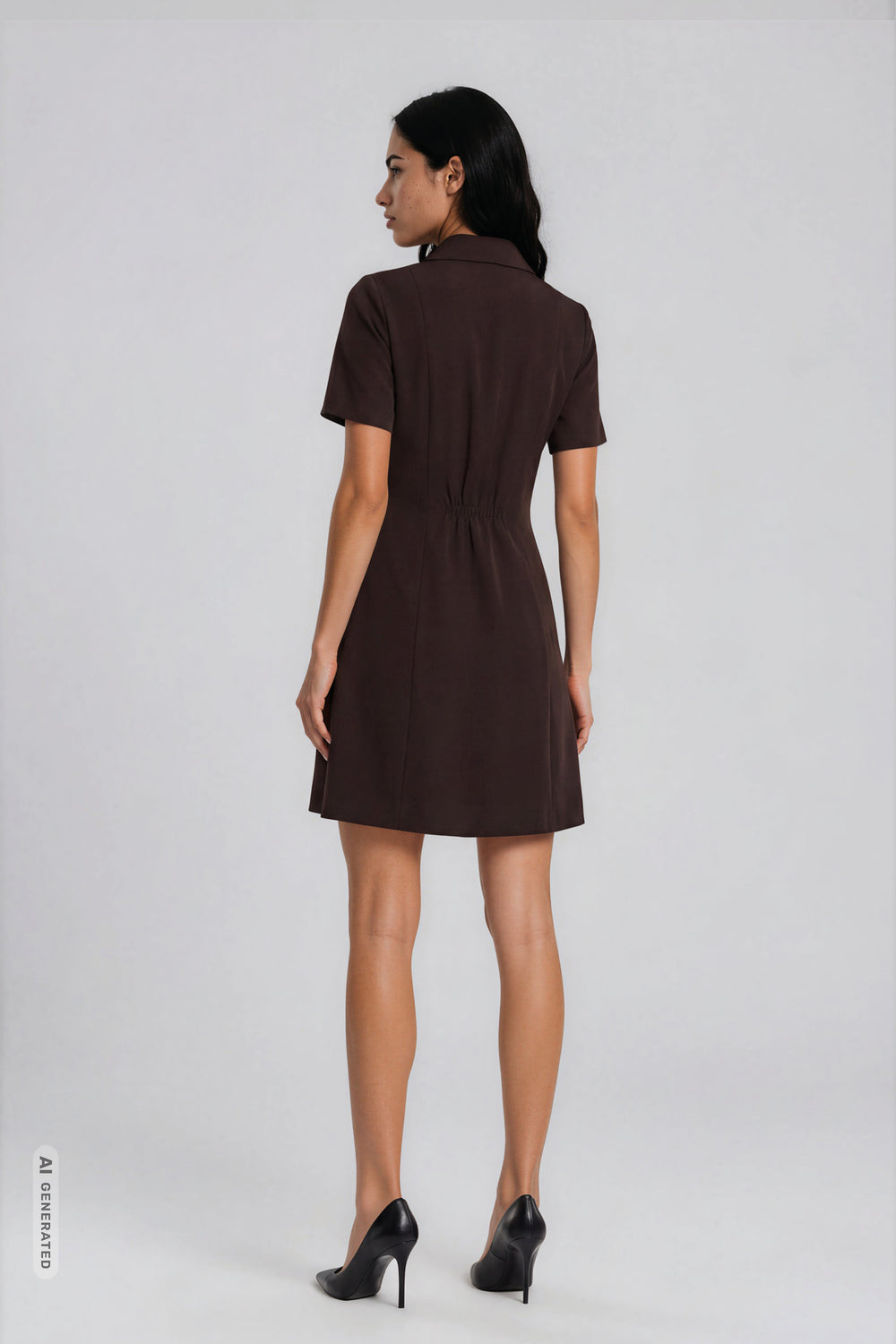 Bruuns Bazaar Women RubySusBBZendia kjole Kjoler Dark Brown