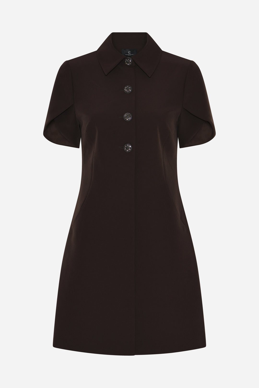 Bruuns Bazaar Women RubySusBBZendia kjole Kjoler Dark Brown