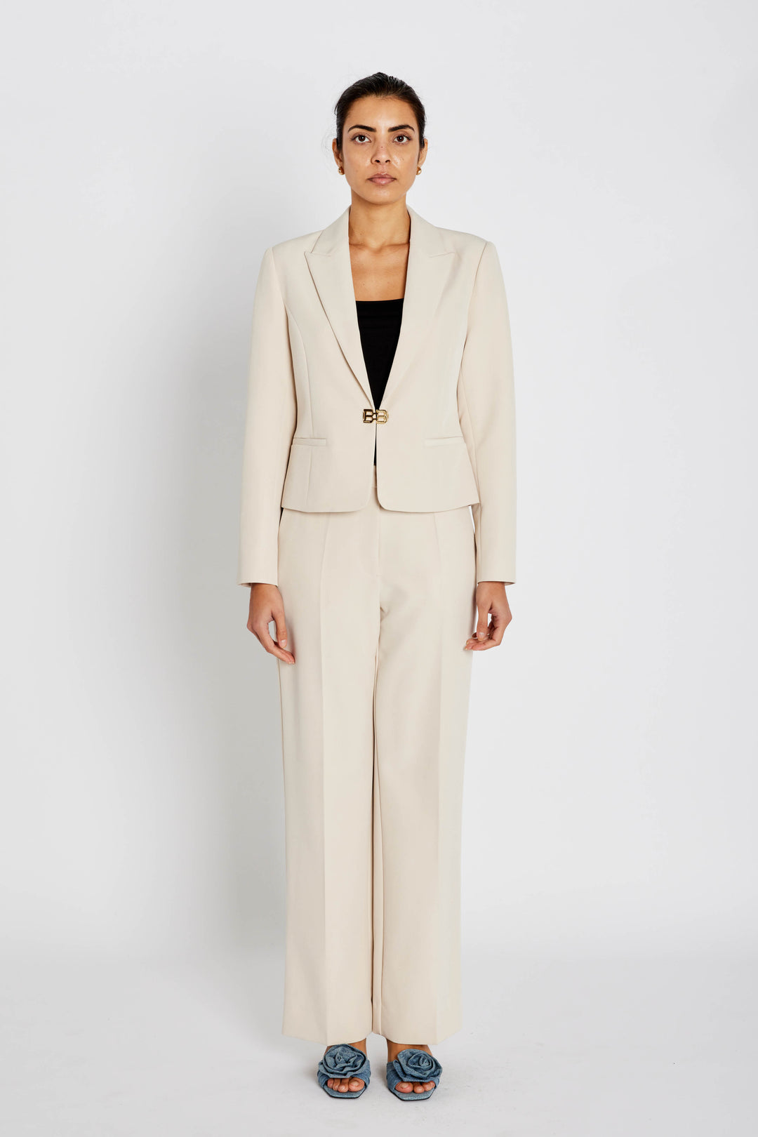 Bruuns Bazaar Women RubysusBBEleza bukser Bukser Moonbeam