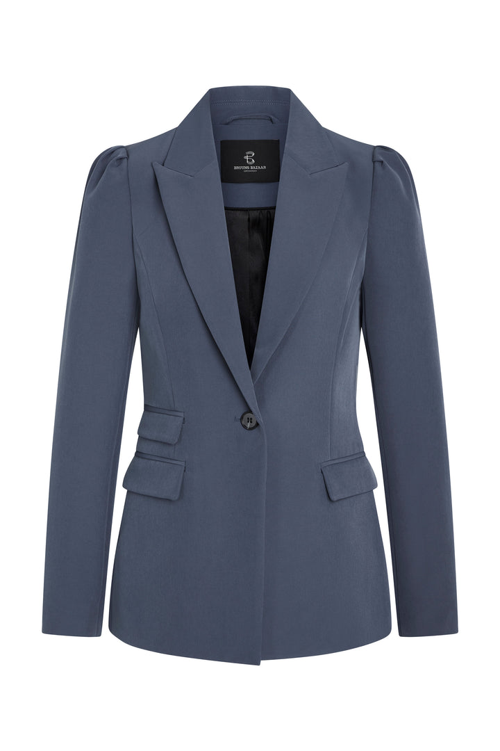 Bruuns Bazaar Women RubysusBBNora blazer Blazere Vintage Indigo