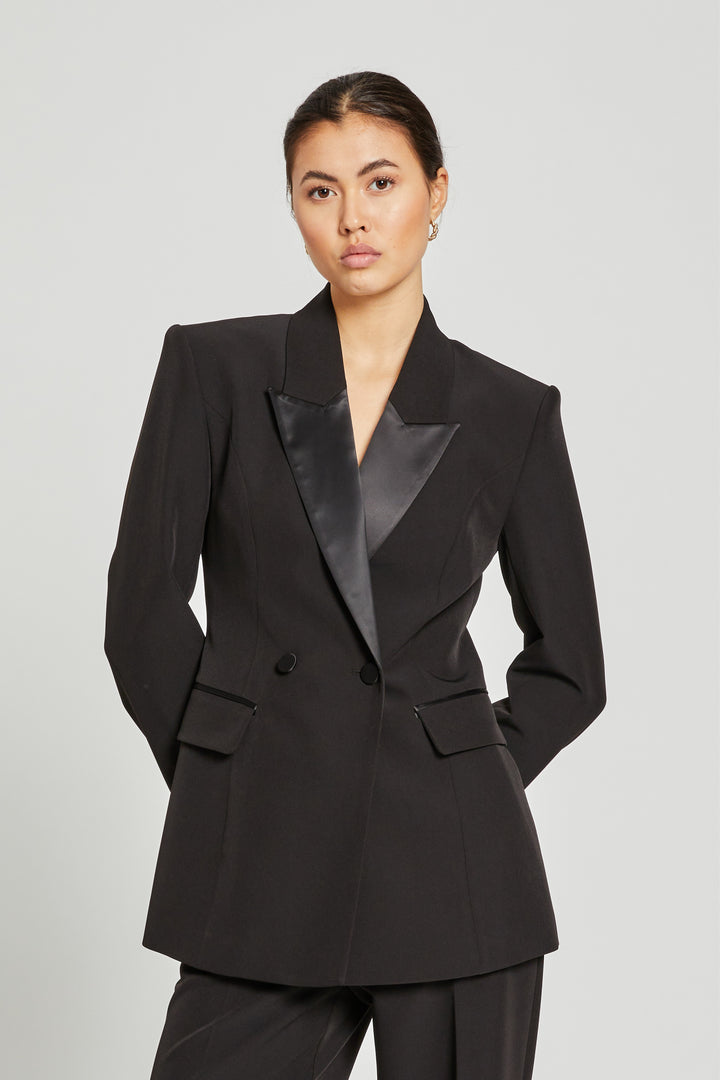 Bruuns Bazaar Women RubysusBBTuxi blazer Blazer Black