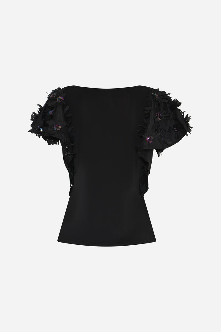 Bruuns Bazaar Women SculusBBVinja top Bluser Black